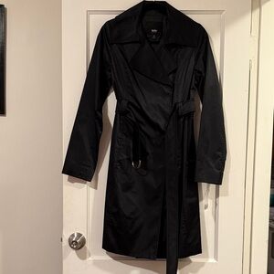 Classic Black Trench Coat